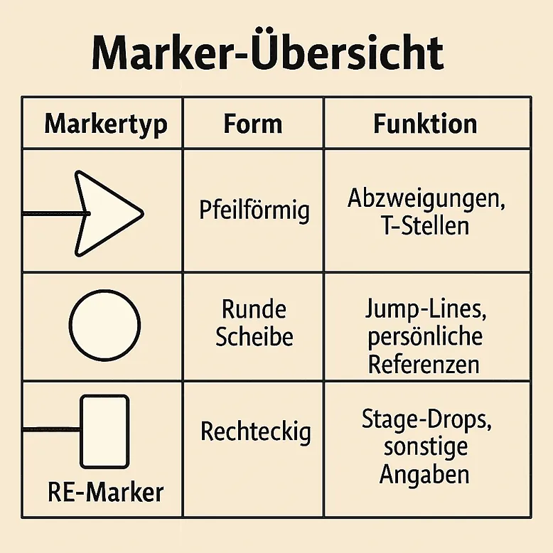 marker uebersicht dive2me