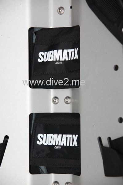 Submatix Quantum Mini mCCR Backplate mit Bleitaschen