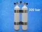 Preview: Doppel Tauchflasche D7 300 Bar - Bild 2