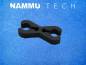 Preview: Doppelter Quick Release Schlauchclip schwarz