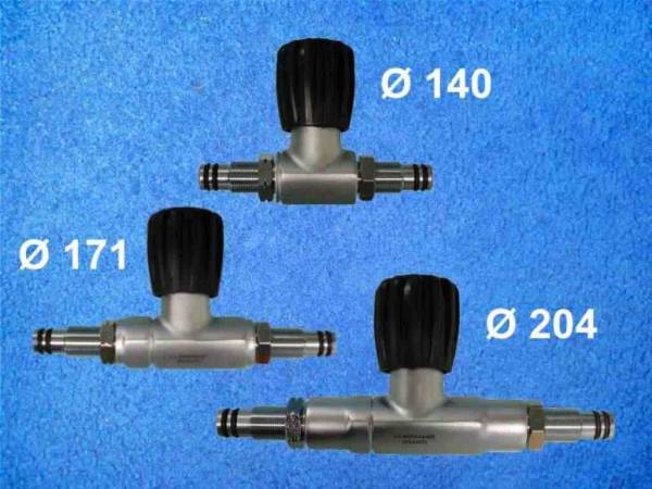 absperrbrücke in verschiedenen längen