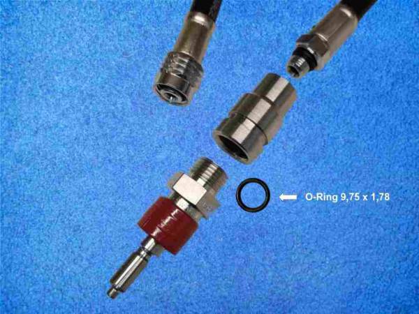 QC6 Swagelok Schnellkupplung - Stecker