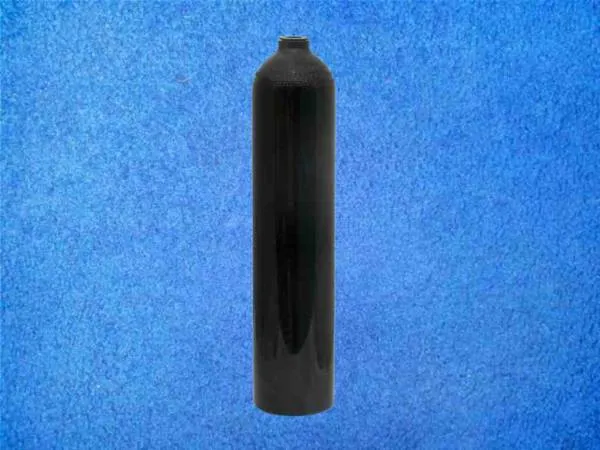 Tauchflasche 3 L Alu Rohling - Schwarz