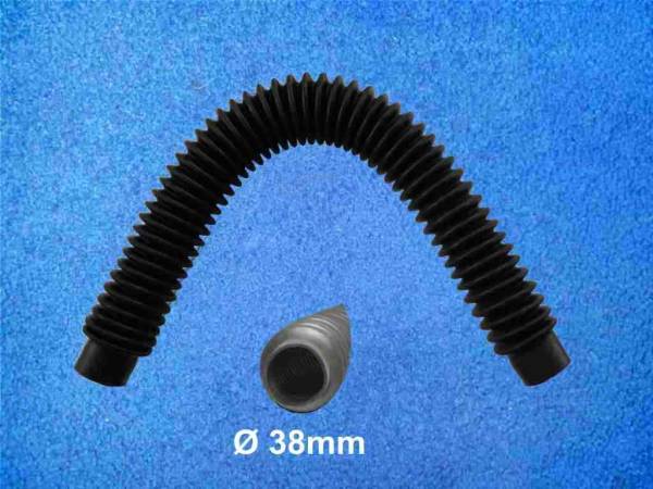 Preview: atemschlauch, D 38mm, L: 560mm / 22 zoll