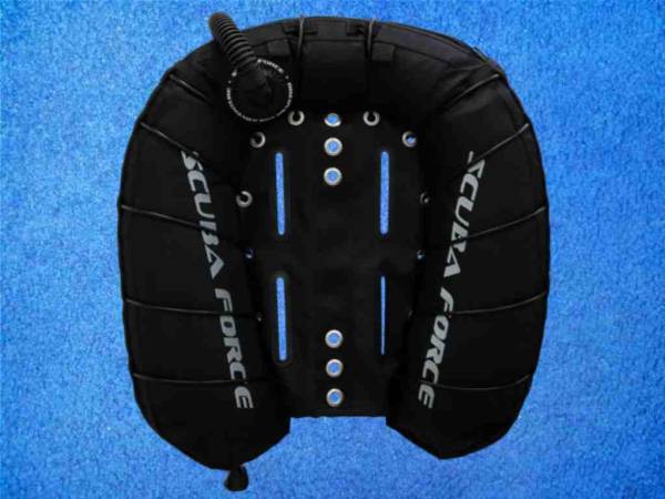 Preview: Scubaforce Black Devil Wing 60 - Schwarz