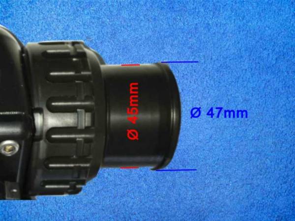 Preview: dsv adapter 45mm