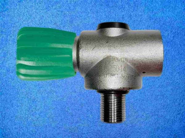 Rebreather Ventil 230 Bar M26 Nitrox M18 x 1,5