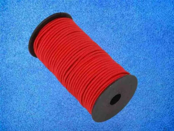 bungee cord, 4mm, rot