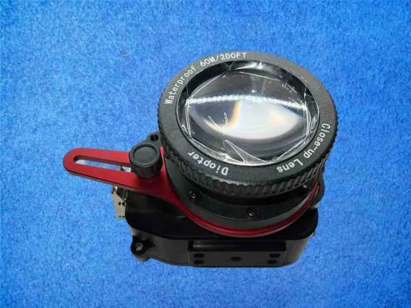 Carbonarm Filter Adapter für Unterwassergehäuse mitMarcolinse