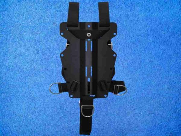 Preview: Scubaforce Cobra Comfort Harness hinten, mit Backplate