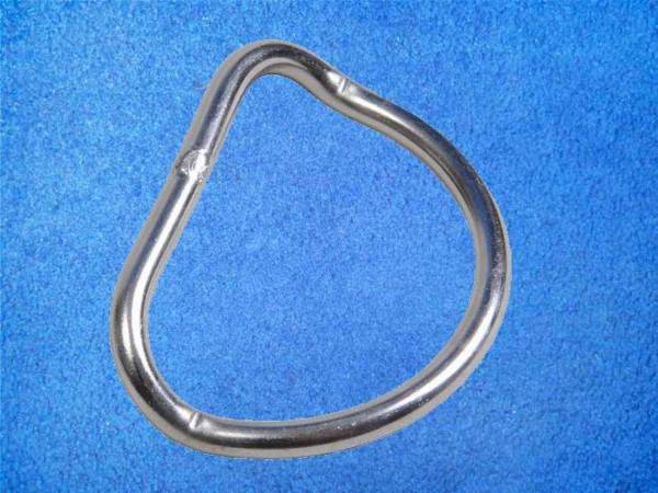 d-ring, gebogen