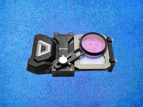 Divevolk - Filter Magenta für 67mm Adapter am Gehäuse