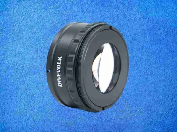 Divevolk Makroobjektiv PRO +18 mit 67mm Gewinde - hinten