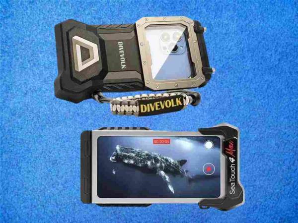 Divevolk SeaTouch 4 MAX Smartphonegehäuse beide seiten