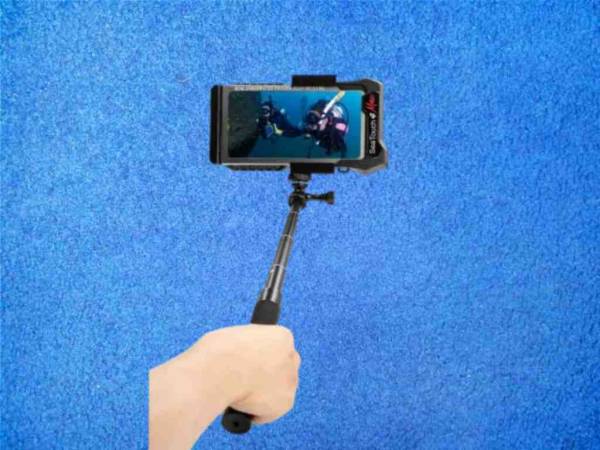 Preview: Divevolk - Selfie Stick Preview: Divevolk Selfie Stick - Gesamtlänge