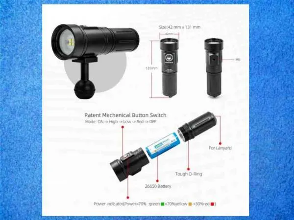 Divevolk SL20 Video light