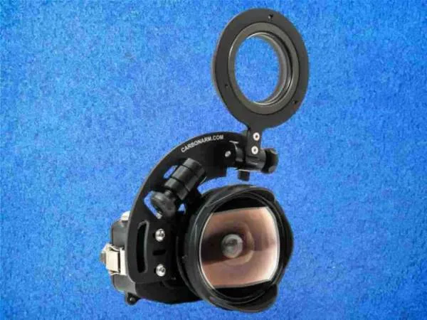Doppel-Flip-Halterung von Carbonarm mit Weitwinkel