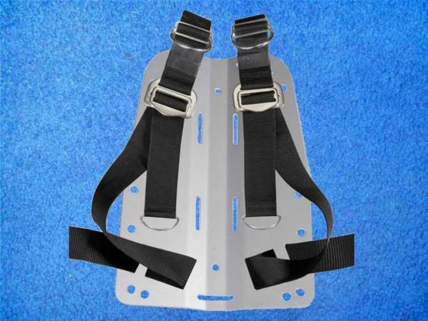 komfort harness, dux, backplate