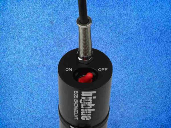 Bigblue EOS Kopf schwarz, an / aus