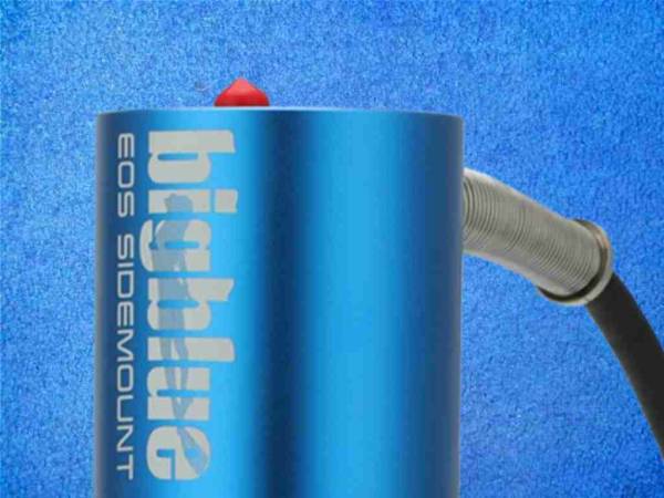 Preview: Bigblue EOS Kopf Sidemount Blau