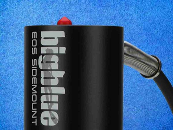 Bigblue EOS Kopf Sidemount Schwarz