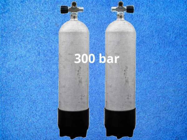 Faber Tauchflasche 12Ltr mit Brücken Ventil - 300 im Set