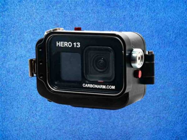 Preview: GoPRO Hero 13 Unterwassergehäuse von Carbonarm Preview: GoPRO Hero 13 Unterwassergehäuse von Carbonarm
