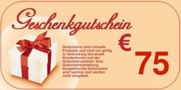 gutschein 75