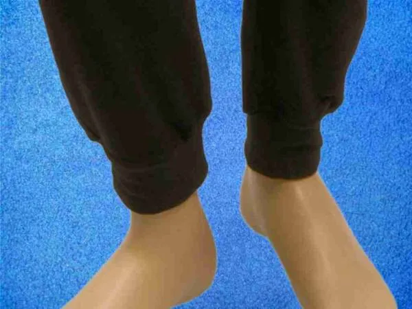 heizbarer unterzieher bündchen fuss tauchen