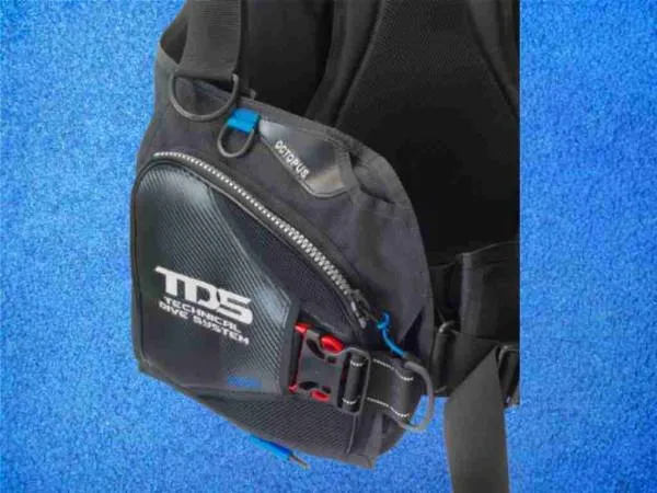 TDS ADV Jacket Nemo Blau QRS - S Bleitasche