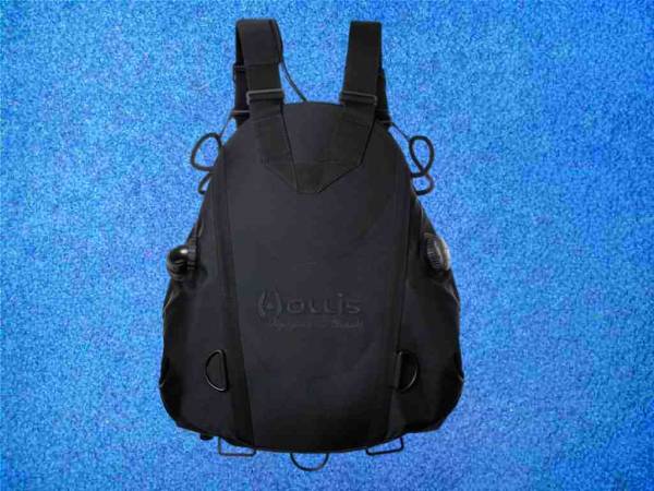 Hollis SMS Katana 2 Black - Sidemount Jacket hinten