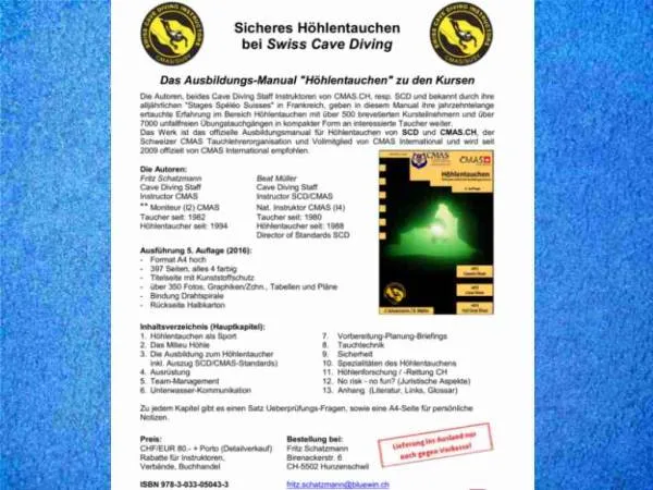 kurs kurzfassung manual cave