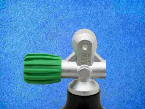 Nitrox Flaschenventil M26x2 Rechts, hinten