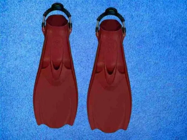 Taucherflosse OMS TRIBE Indian Red XL
