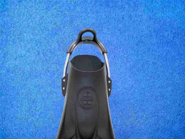 Preview: Tauchflosse OMS Tribe Schwarz - XL Preview: Taucherflosse OMS TRIBE XL Schwarz - Schuhfach
