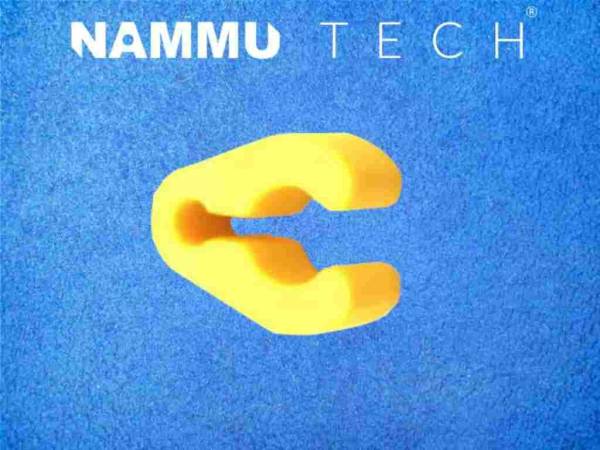 Preview: Quickrelease Schlauchclip gelb