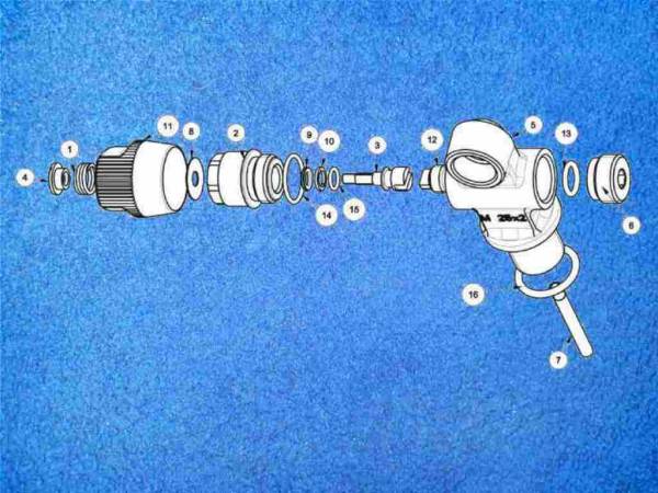 Wartungssatz, Wartungskit aus Viton Monoventil