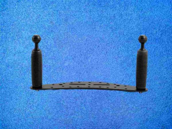 Carbonarm Schiene 32 cm mit zwei Griffe