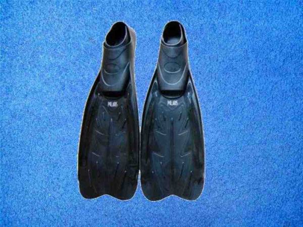 Schnorchelflosse Club Schwarz 45/46