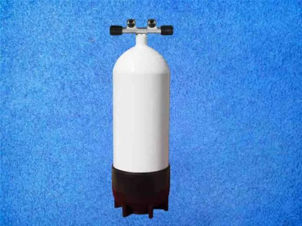 Tauchflasche 15 Liter mit Twinventil