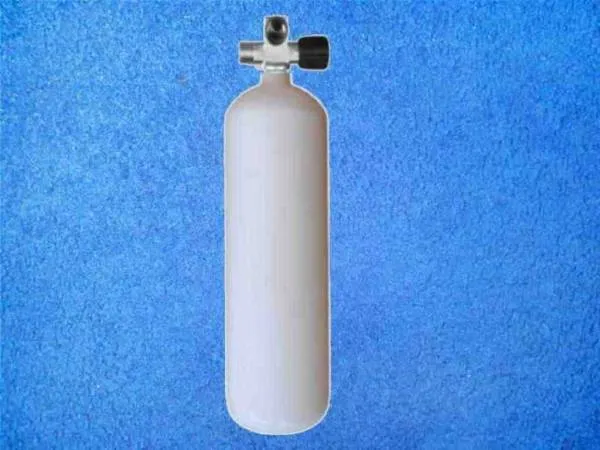 Tauchflasche 3 L Kurz mit Brückenventil