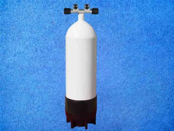 Tauchflasche 5 Liter mit Twinventil
