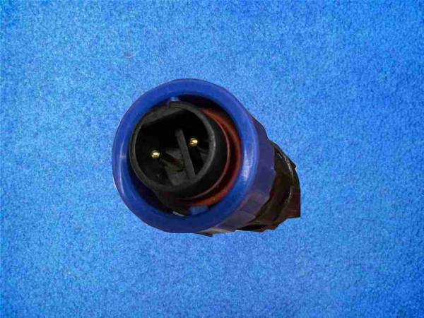 Preview: Stecker IP68 für Taucher Heizweste, draufsicht