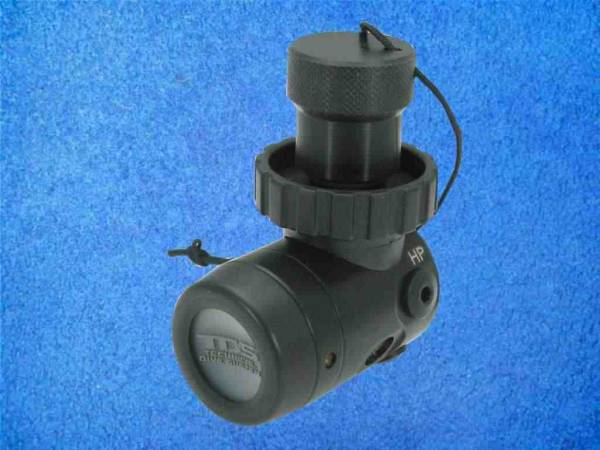 Preview: Atemregler Set TDS TAC - Black-Edition D12 Preview: tds tac, black 1te Stufe seitlich vorne