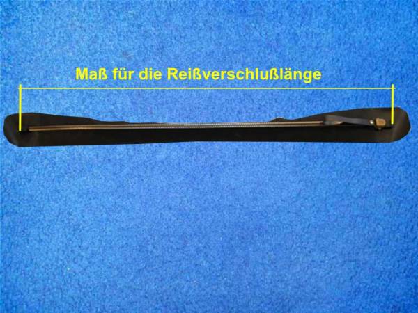 Preview: masse wasserdichter reissverschluss, trocki