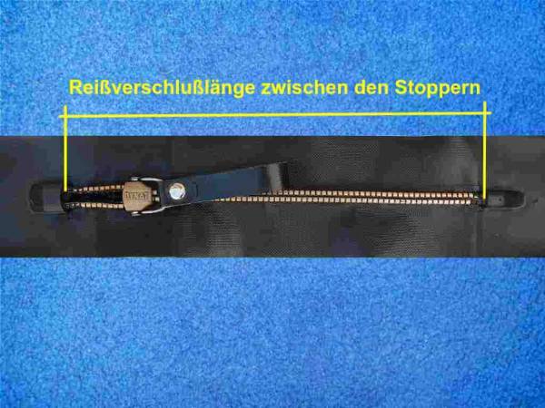Preview: Maße - Reißverschluss für Trocki - 95cm