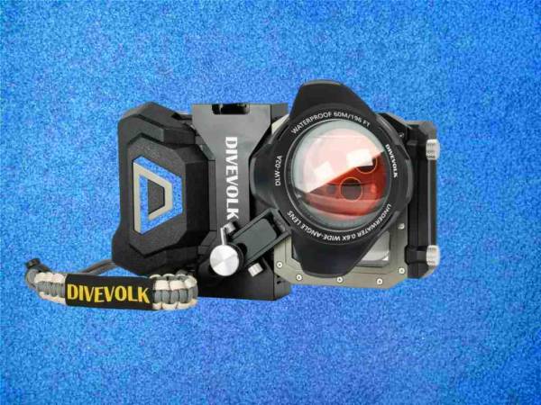 Divevolk - Unterwasser Weitwinkel-linse 67mm mit Rotfilter