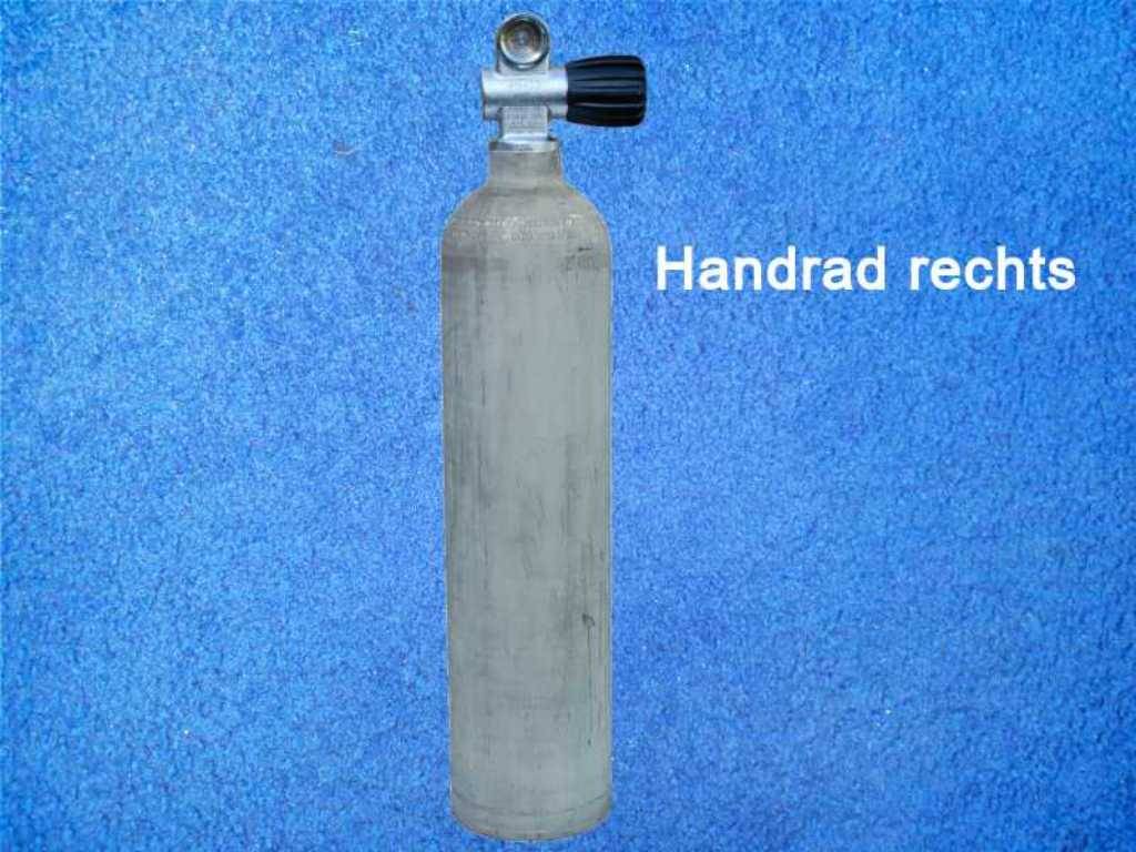 stage, alu, flasche, sidemount, brueckenventil stage, alu, flasche, sidemount, brueckenventil