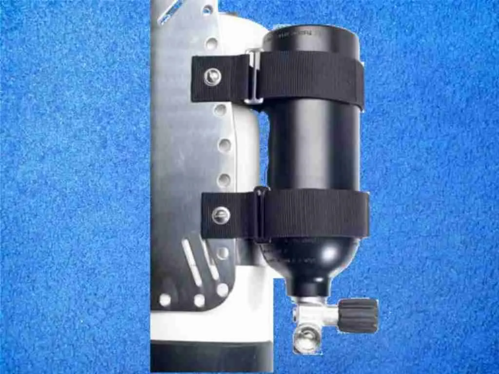 Argon Straps 90mm zur Montage an der Backplate Argon Straps 90mm zur Montage an der Backplate