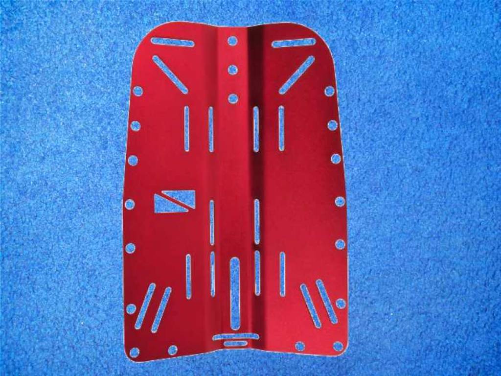 aluminium, backplate, alubackplate, rot,